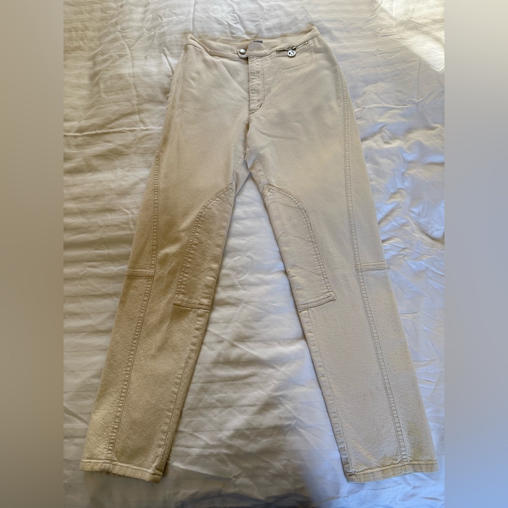Vintage Collectible MOSCHINO JEANS ITALY riding pants US8/ IT 42.